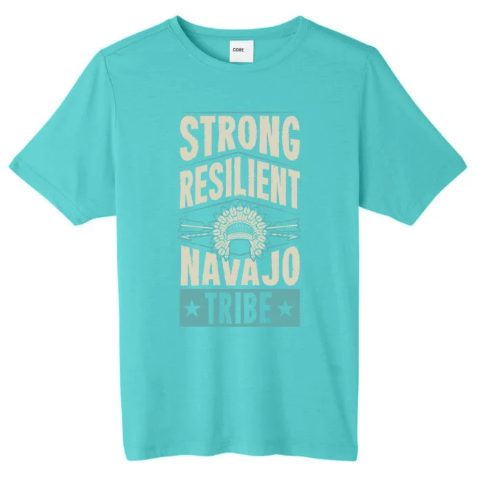 Strong Resilient Navajo Tribe Pride Native Tribal Pattern Funny Gift ChromaSoft Performance T-Shirt