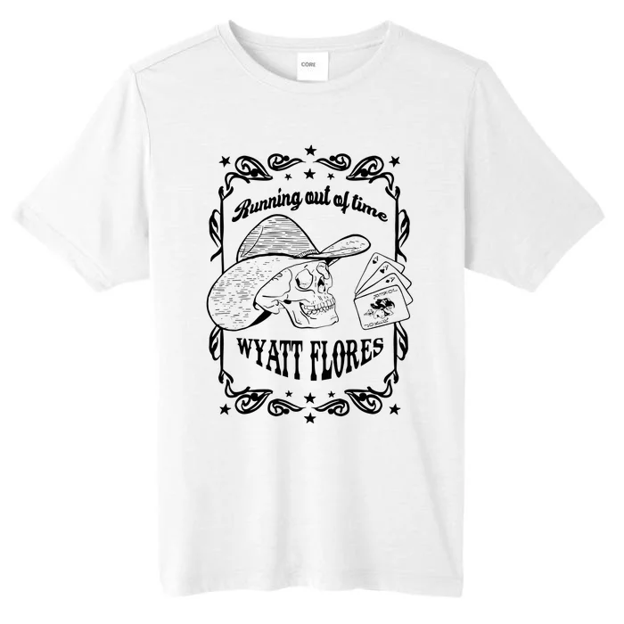 Skull Running Out Of Time Wyatt Flores ChromaSoft Performance T-Shirt