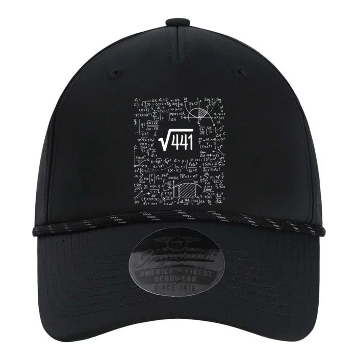 Square Root Of 441 Birthday Gift 21 Year Old Math Performance The Dyno Cap