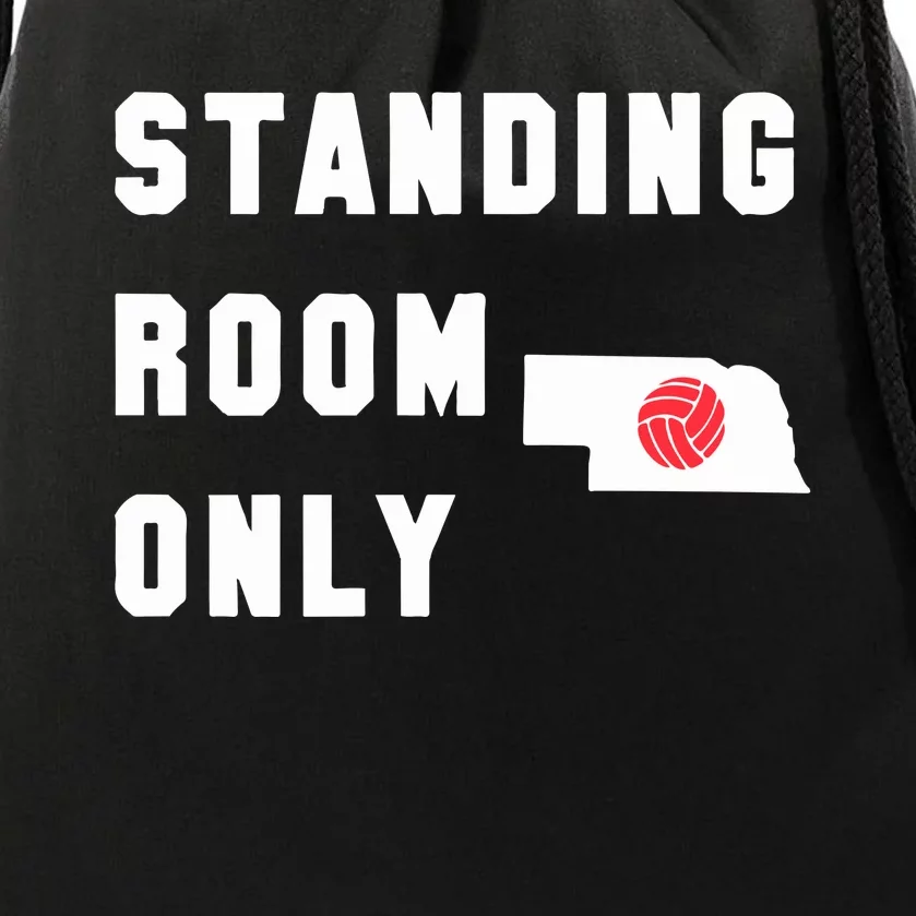 Standing Room Only Volleyball Drawstring Bag