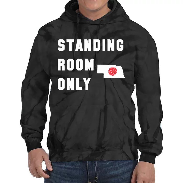 Standing Room Only Volleyball Tie Dye Hoodie