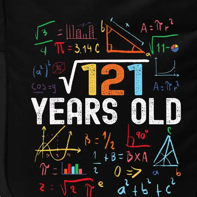 Square Root Of 121 11th Birthday 11 Years Old Birthday Impact Tech Backpack