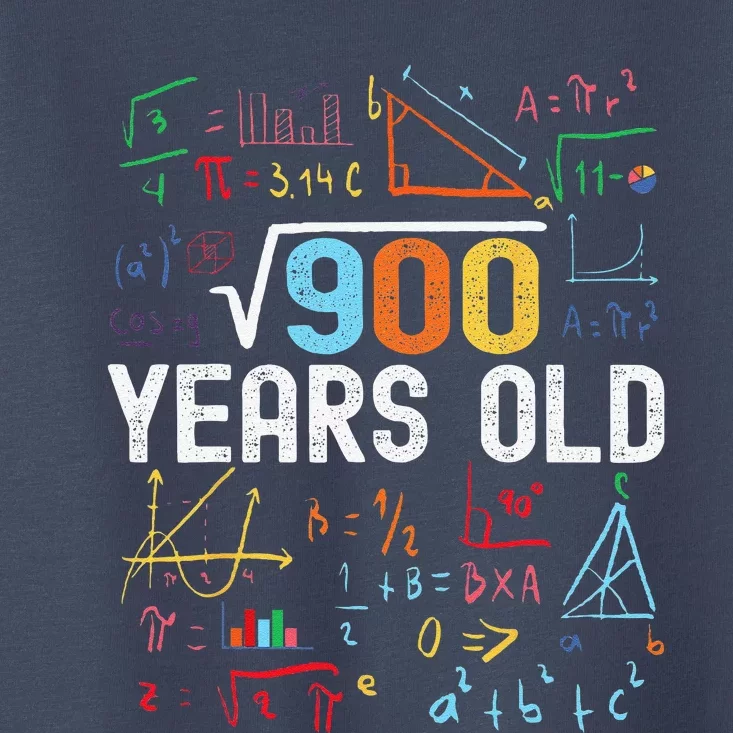 Square Root Of 900 30th Birthday 30 Years Old Birthday Toddler T-Shirt