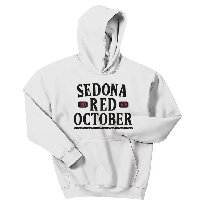 Sedona Red October Kids Hoodie