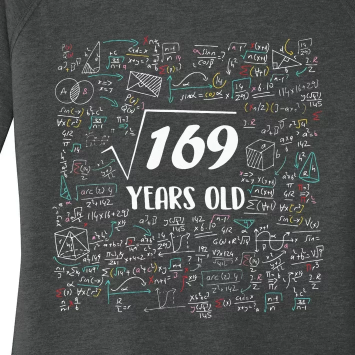 Square Root Of 3025 Bday Math 55th Birthday 55 Years Old Women's Perfect Tri Tunic Long Sleeve Shirt