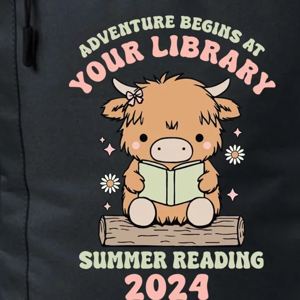 Summer Reading Program 2024 Adventure Begins At Your Library Gift Daily Commute Backpack