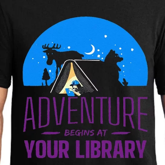 Summer Reading Program 2024 Adventure Begins At Your Library Pajama Set