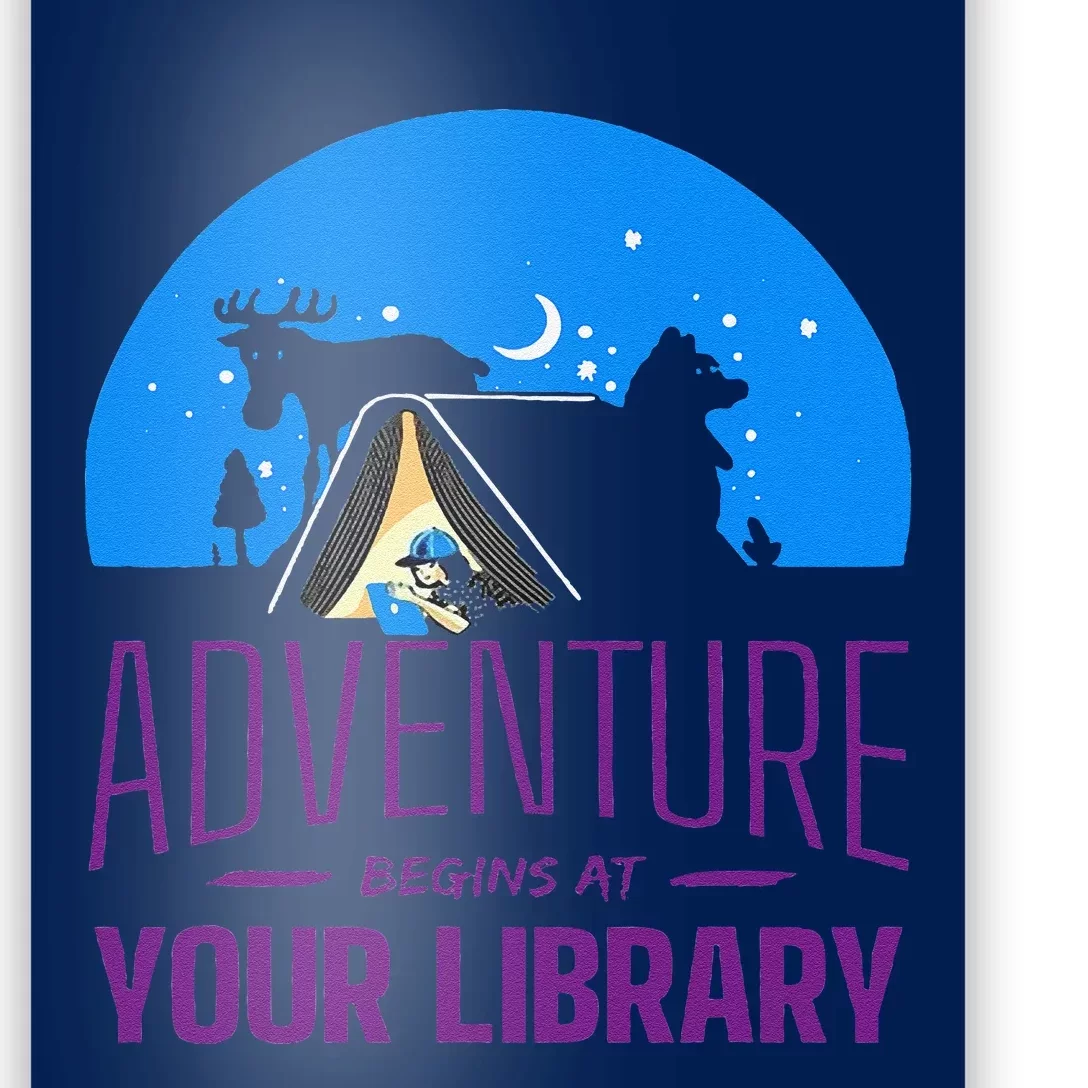 Summer Reading Program 2024 Adventure Begins At Your Library Poster