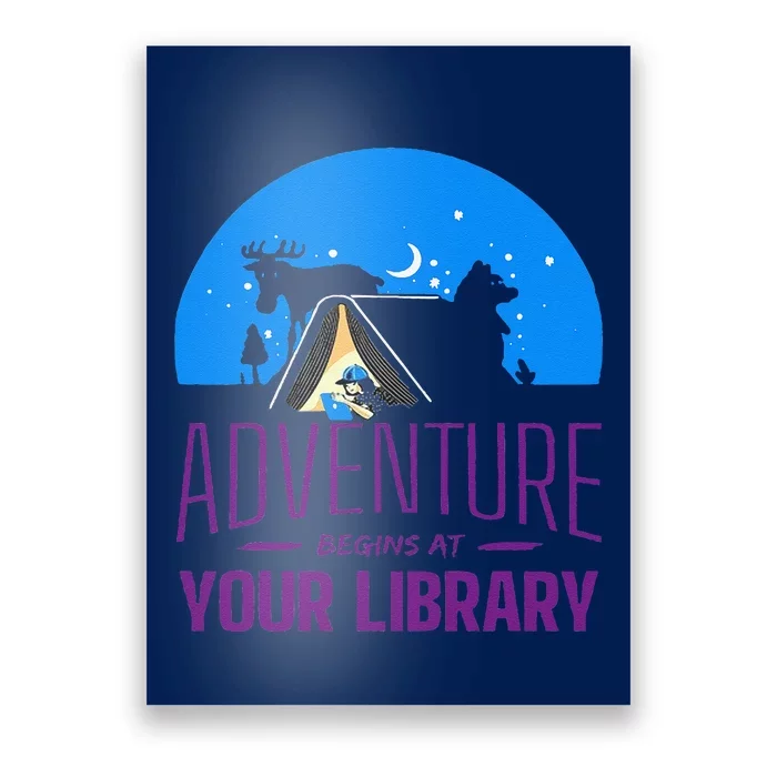 Summer Reading Program 2024 Adventure Begins At Your Library Poster