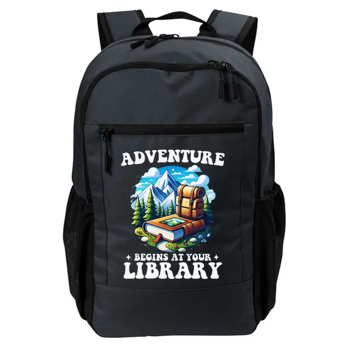 Summer Reading Program 2024 Adventure Begins At Your Library Daily Commute Backpack