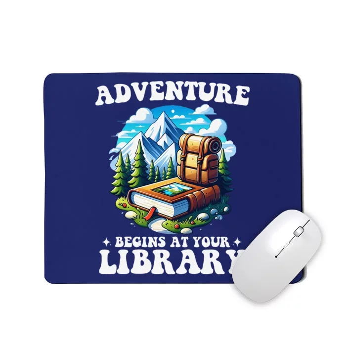 Summer Reading Program 2024 Adventure Begins At Your Library Mousepad