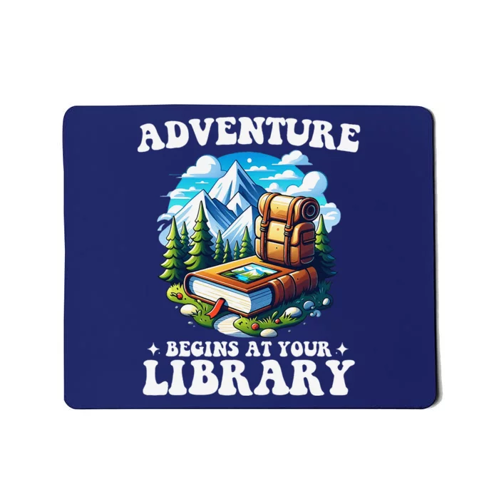 Summer Reading Program 2024 Adventure Begins At Your Library Mousepad