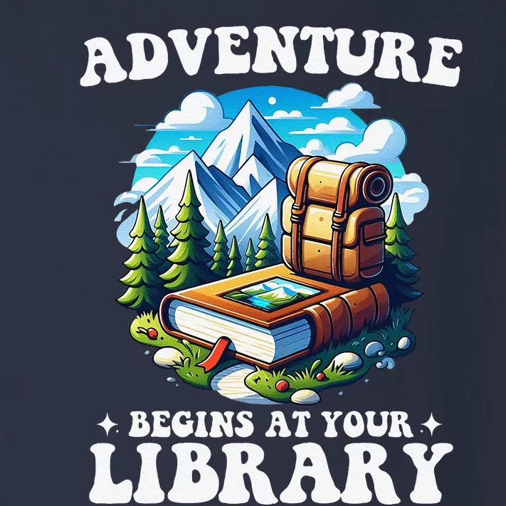 Summer Reading Program 2024 Adventure Begins At Your Library Toddler Long Sleeve Shirt