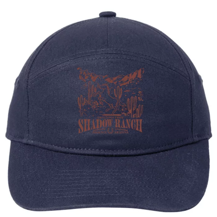 Shadow Ranch Phoenix Arizona 7-Panel Snapback Hat