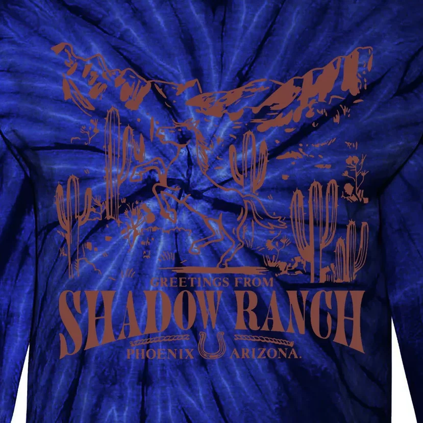 Shadow Ranch Phoenix Arizona Tie-Dye Long Sleeve Shirt