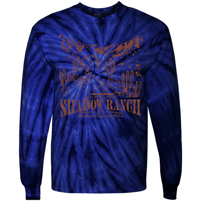 Shadow Ranch Phoenix Arizona Tie-Dye Long Sleeve Shirt