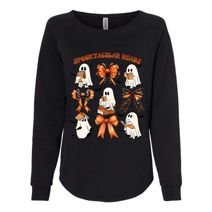 Spooktacular Reads – Perfect For Halloween Gift Womens California Wash Sweatshirt