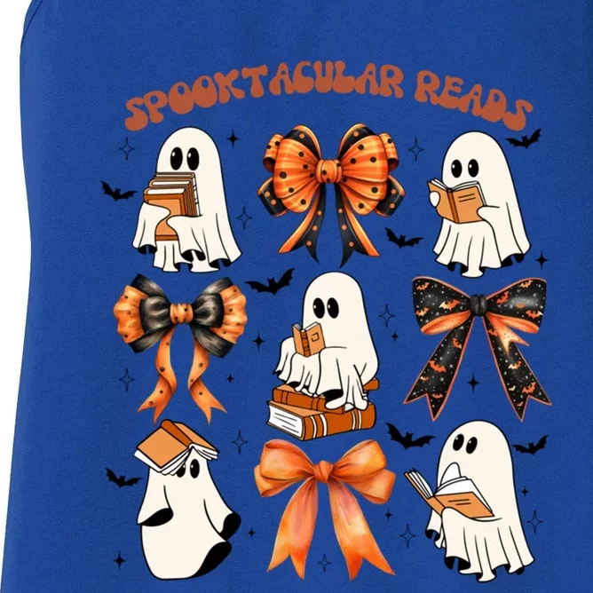 Spooktacular Reads – Perfect For Halloween Gift Women's Racerback Tank