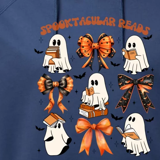 Spooktacular Reads – Perfect For Halloween Gift Performance Fleece Hoodie