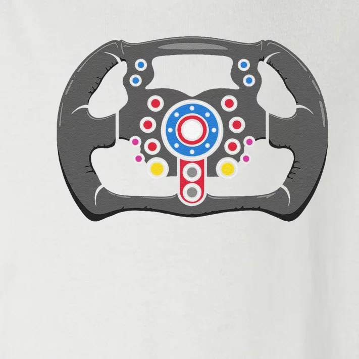 Sim Racer Race Gaming Car Simulation Sim Racing Toddler Long Sleeve Shirt