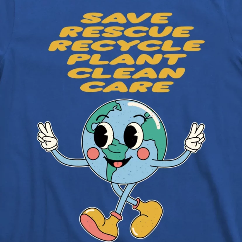 Save Rescue Recycle Plant Clean Care Forest Ecology Jungle Gift T-Shirt