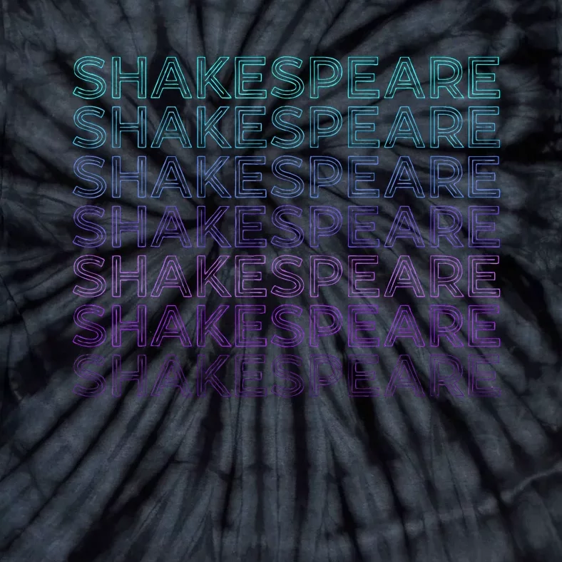 Shakespeare Retro Tie-Dye T-Shirt