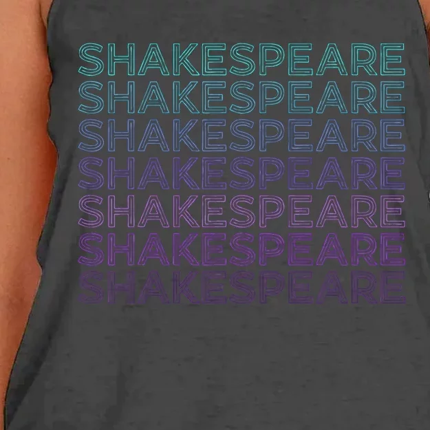 Shakespeare Retro Women's Knotted Racerback Tank