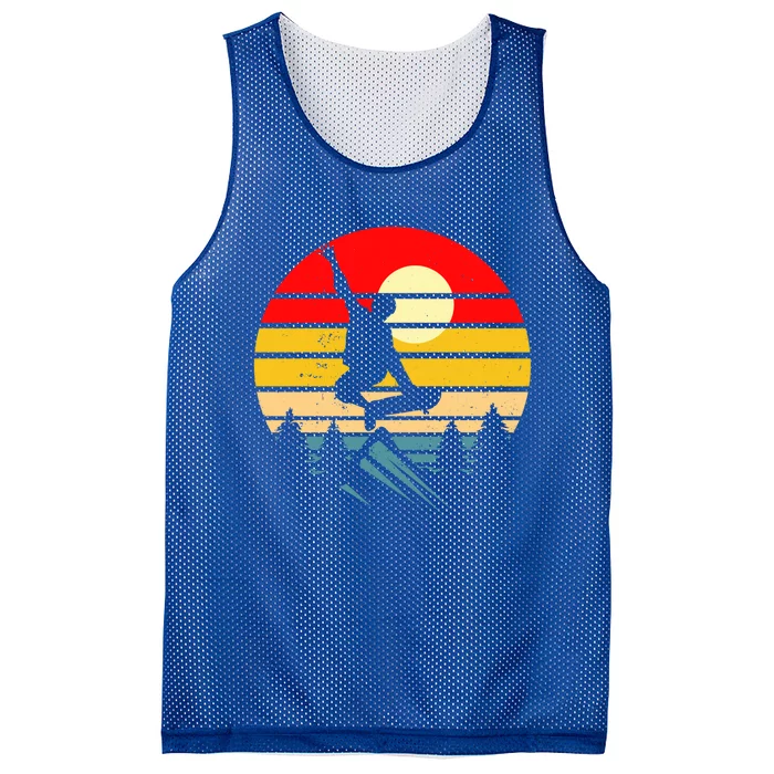 Skateboarder Retro Skateboard Vintage Skateboarding Skater Meaningful Gift Mesh Reversible Basketball Jersey Tank