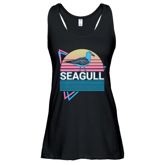 Seagull Retro Ladies Essential Flowy Tank