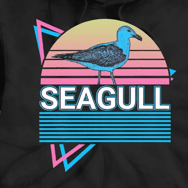 Seagull Retro Tie Dye Hoodie