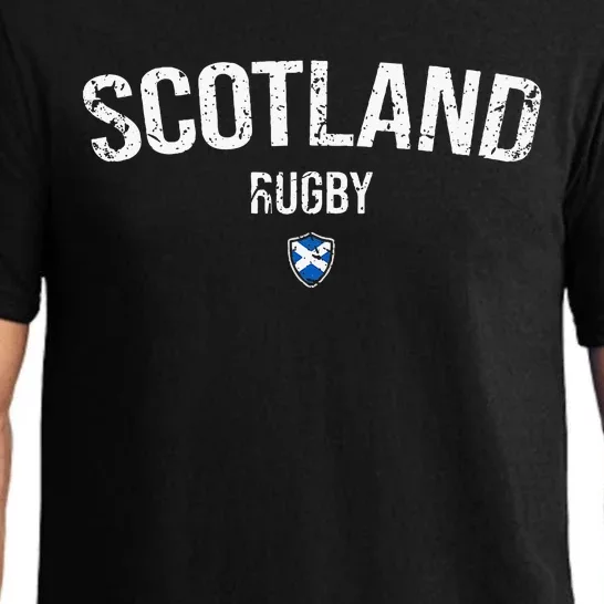 Scotland Rugby Six Nations Rugby Scotland Supporter Rugby Pajama Set