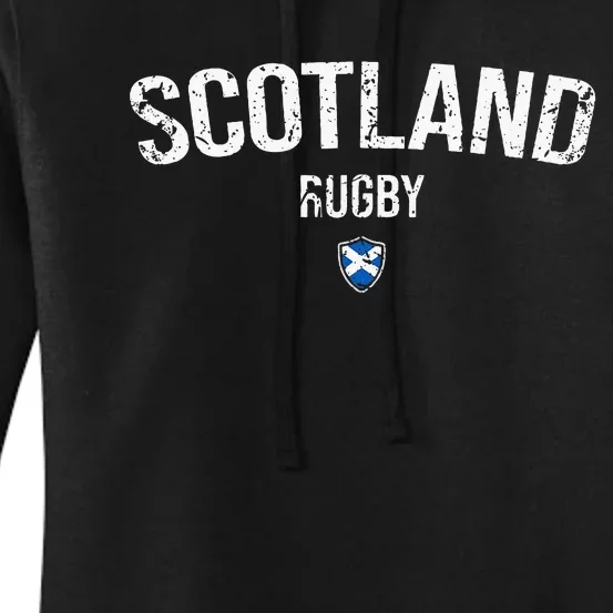 Scotland Rugby Six Nations Rugby Scotland Supporter Rugby Women's Pullover Hoodie