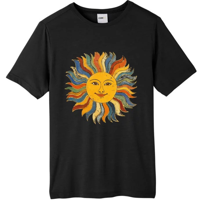 Sun Retro Sunshine Vintage Hippie Heart Gypsy Soul 1969 1970 ChromaSoft Performance T-Shirt