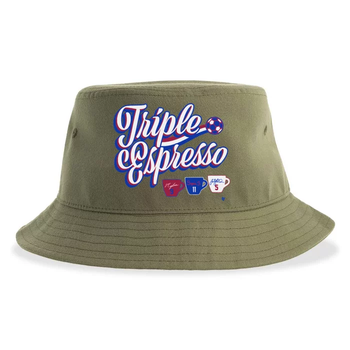 Swanson Rodman & Smith Triple Espresso Usa Soccer Sustainable Bucket Hat