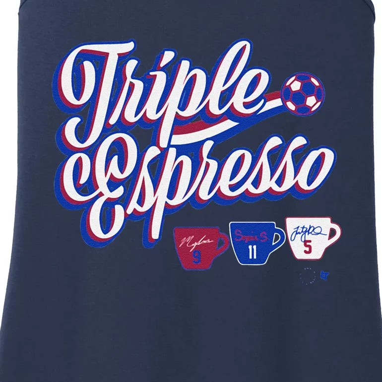 Swanson Rodman & Smith Triple Espresso Usa Soccer Ladies Essential Tank