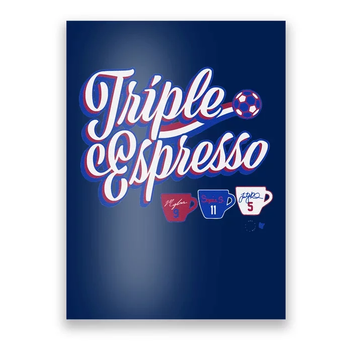 Swanson Rodman & Smith Triple Espresso Usa Soccer Poster