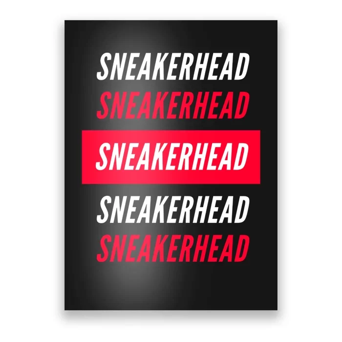 Sneakerhead Retro Poster