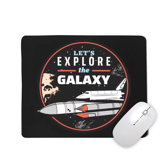 Space Retro Mousepad