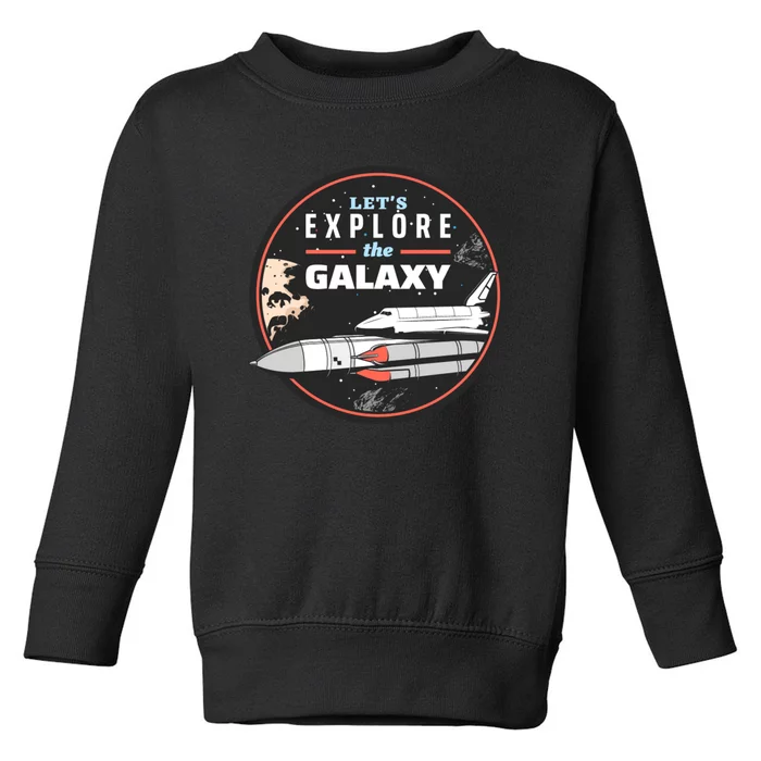 Space Retro Toddler Sweatshirt