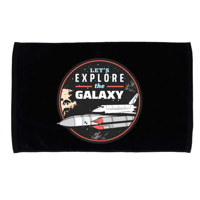 Space Retro Microfiber Hand Towel