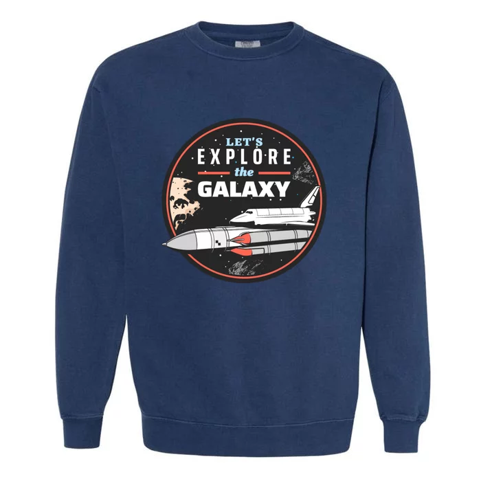 Space Retro Garment-Dyed Sweatshirt