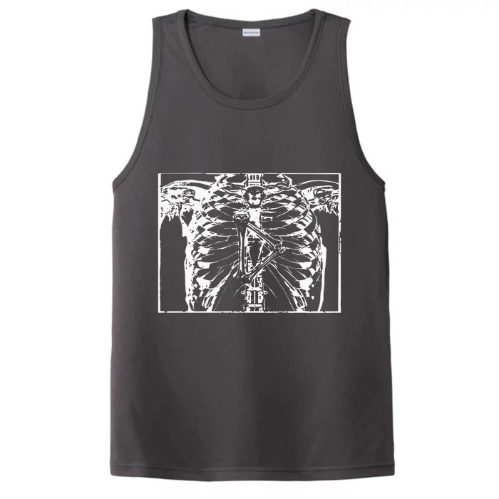 Scarlet Ribcage Performance Tank