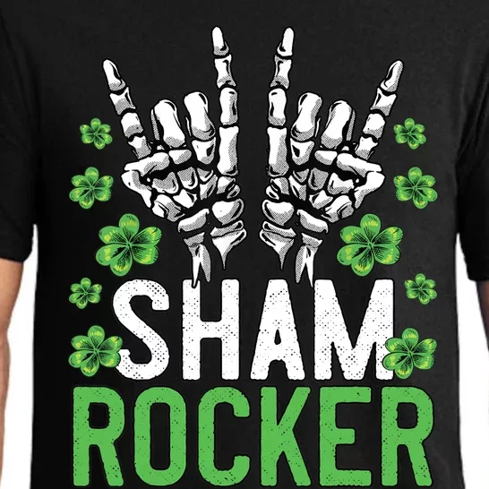 Sham Rocker St Patricks Day Outfit For Rock Fans Pajama Set