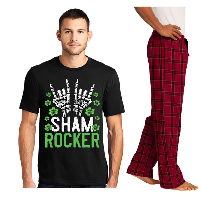 Sham Rocker St Patricks Day Outfit For Rock Fans Pajama Set