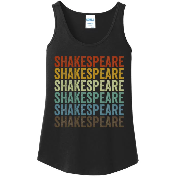 Shakespeare Retro Ladies Essential Tank