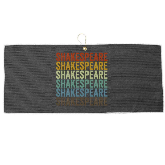 Shakespeare Retro Large Microfiber Waffle Golf Towel