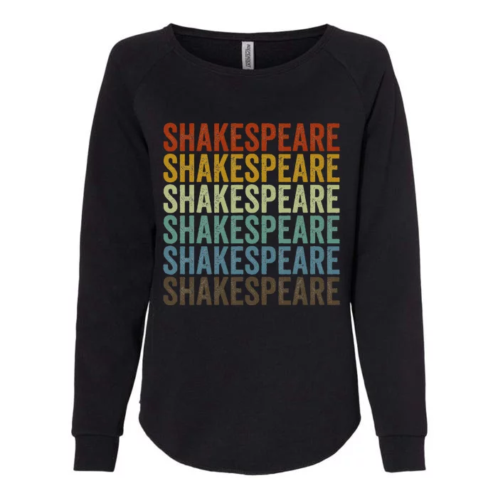 Shakespeare Retro Womens California Wash Sweatshirt