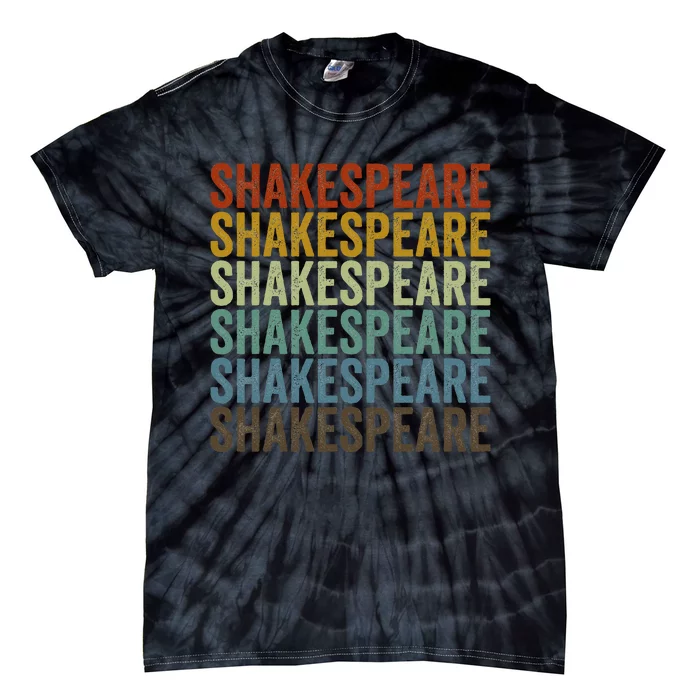 Shakespeare Retro Tie-Dye T-Shirt