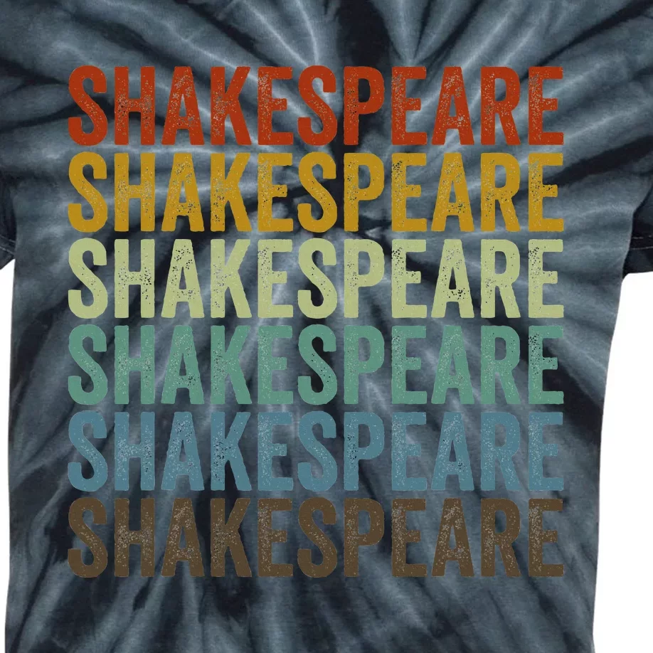 Shakespeare Retro Kids Tie-Dye T-Shirt