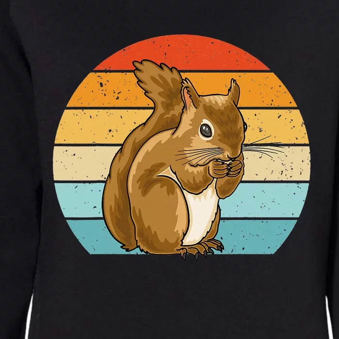 Squirrel Retro Squirrel Squirrel Lover Womens California Wash Sweatshirt